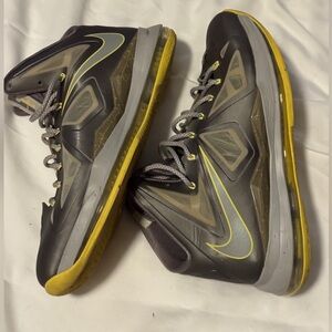 Nike Gray and Yellow Sneakers